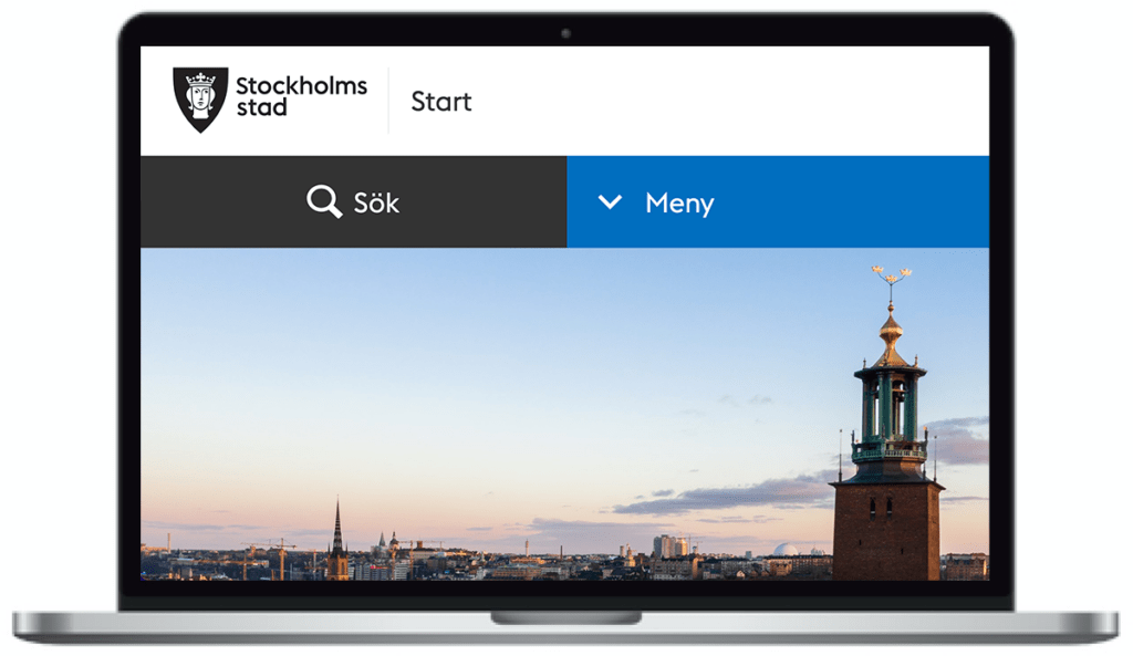 Stockholms stads webbplats